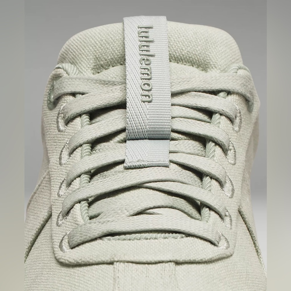 NWT Lululemon Women’s Cityverse Canvas Sneaker- Jade Grey/Nat. Ivory/Palm Court - Picture 5 of 16